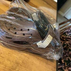 Men's Brown Slip-On Crocs